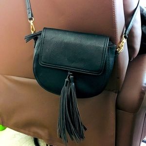 Vegan Fringe Tassel Vintage Crossbody Bag/Purse